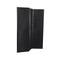Black Mango Wood Contemporary Room Divider Screen, 70" x 59"